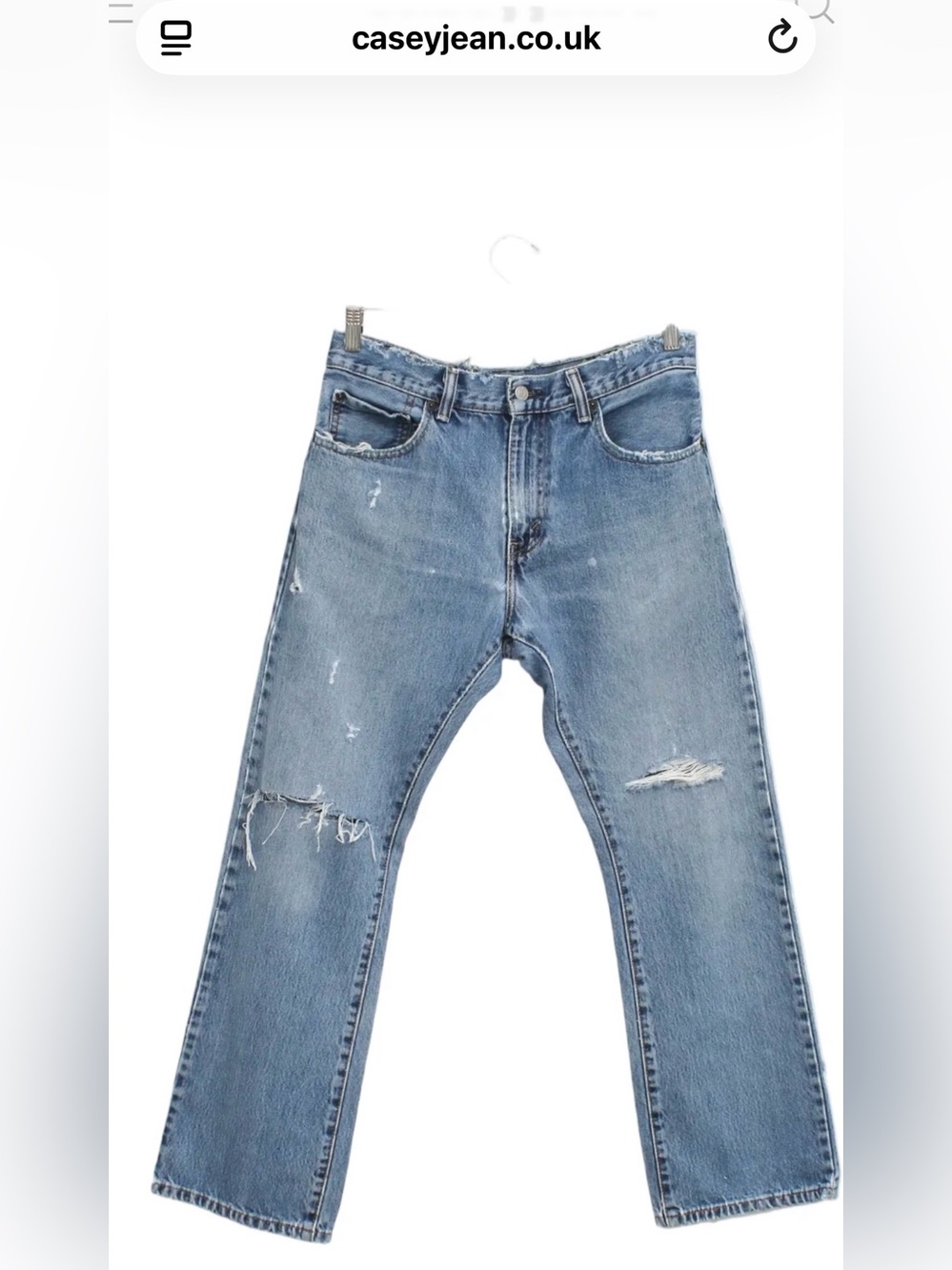 Casey Jeans Vintage Light Blue Straight Jeans